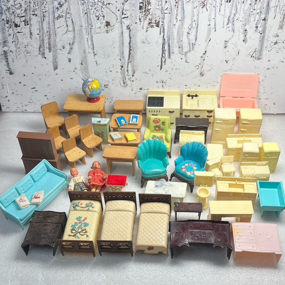 Vintage Dollhouse Furniture